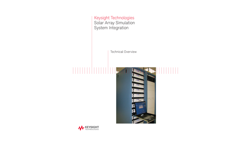 Solar Array Simulation System Integration